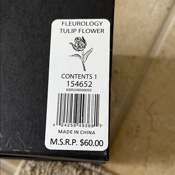 Waterford  Fleurology Tulip Flower NIB - Picture 4 of 6